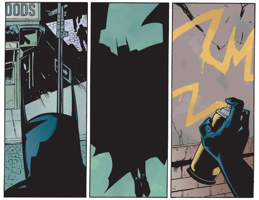 Comic book panel